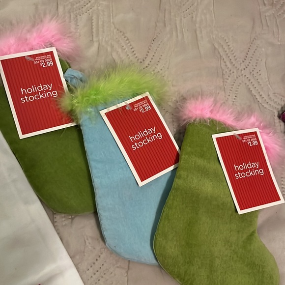 Christmas Tea Towel, Stockings and Ornament Bundle - Picture 4 of 7